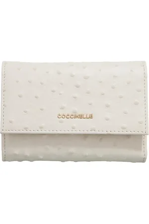 Coccinelle Portemonnees - Metallic Ostrich in