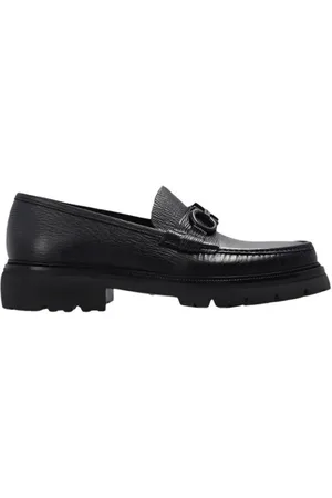 Salvatore Ferragamo Loafers - Black Bleecker Moccasins in