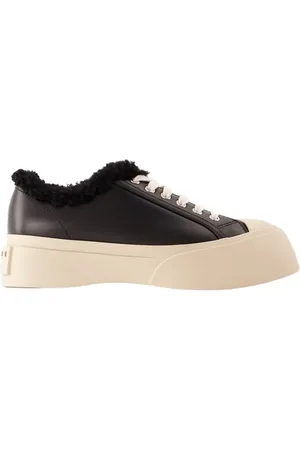 Marni Low-Top Sneakers - Lace Pablo Sneakers - Leather - Black in