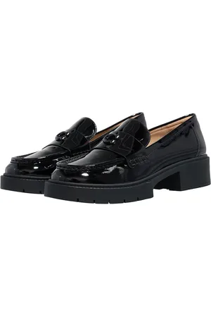 Coach Loafers - Leah Patent Leather Loafer in