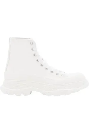 Alexander McQueen Low-Top Sneakers - 45MM TREAD SLICK LACE-UP SNEAKERS in