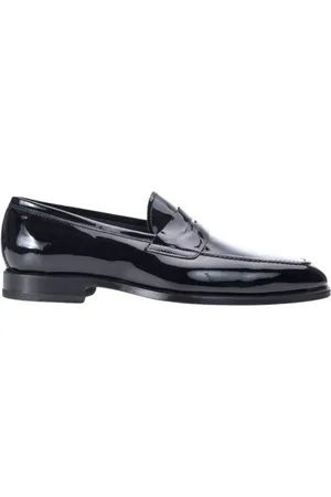 PHILIPPE LANG Loafers - Shiny Black Loafers in