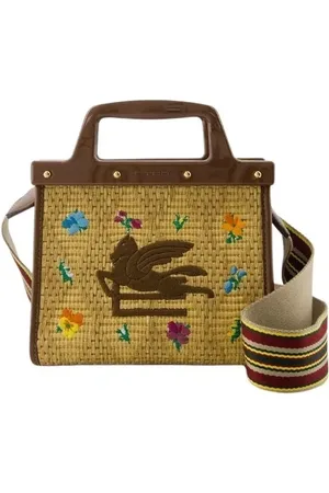 Etro Hobo bags - Love Trotter Bag - Leather - Brown in