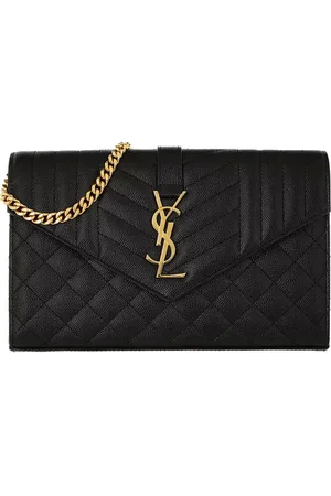 Saint Laurent Portemonnees - Ysl Chain Wallet Monogram in