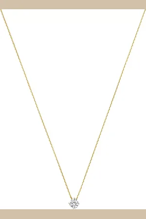 BELORO Kettingen - Monte Napoleone Stella 9 karat necklace with zirco in