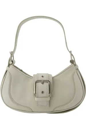OSOI Hobo bags - Hobo Brocle Shoulder Bag - Leather - Cream in