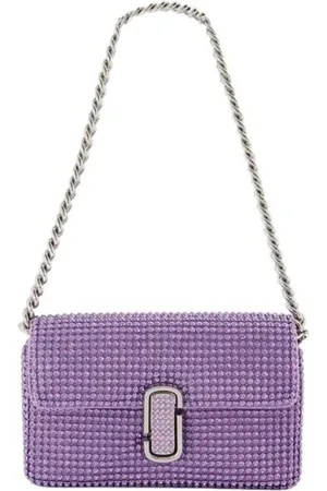 Marc Jacobs Crossbody bags - The Rhinestone J Marc Logo Mini Shoulder Bag in