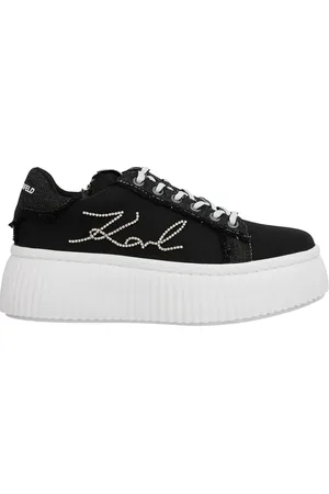 Karl Lagerfeld Low-Top Sneakers - Kreeper Lo Signia Mix Lo Lace in