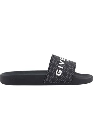 Givenchy Loafers - Black Slide Flat Sandals in