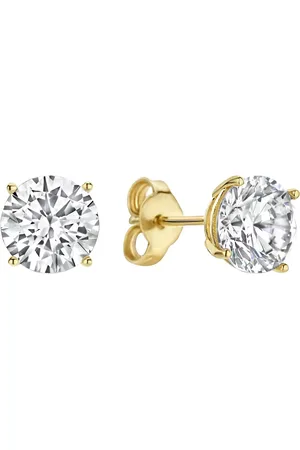 BELORO Oorbellen - Monte Napoleone Stella 9 karat ear studs with zirc in