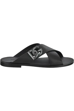 Dolce & Gabbana Boots & laarzen - Leather Sandals in