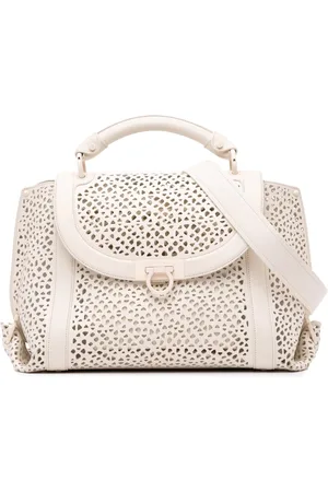 Salvatore Ferragamo Crossbody bags - 2021 Leather Laser Cut Gancini Sofia in