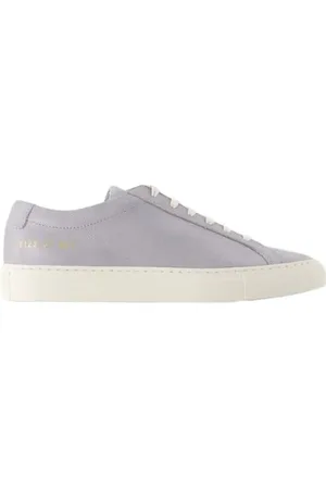 COMMON PROJECTS Low-Top Sneakers - Achilles Sneakers - Leather - Blue in