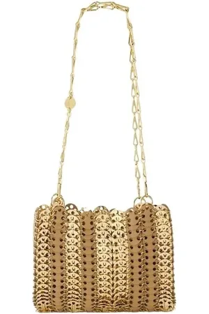 Paco rabanne Hobo bags - Purse - Leather - Gold in