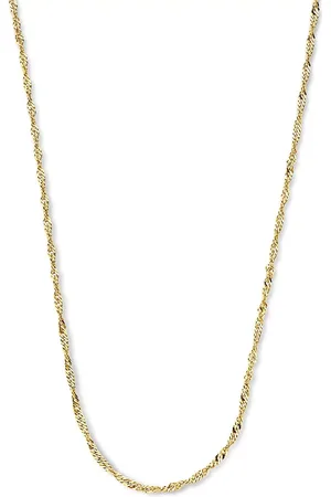 Isabel Bernard Kettingen - Rivoli Lilou 14 karat necklace with twist in