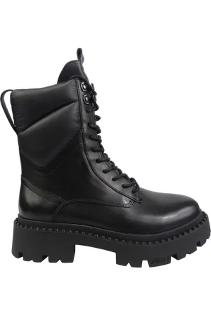 Ash Enkellaarzen - Gotta Black Lace-up Boots in