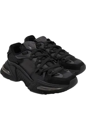 Dolce & Gabbana Low-Top Sneakers - Low Top Black Sneakers in
