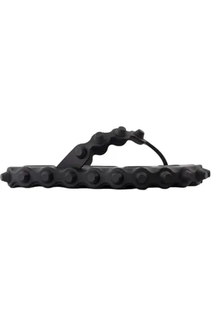 Alexander Wang Rapture Flip Flop Flat Shoes - Acetate - Black in