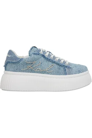Karl Lagerfeld Low-Top Sneakers - Kreeper Lo Signia Mix Lo Lace in