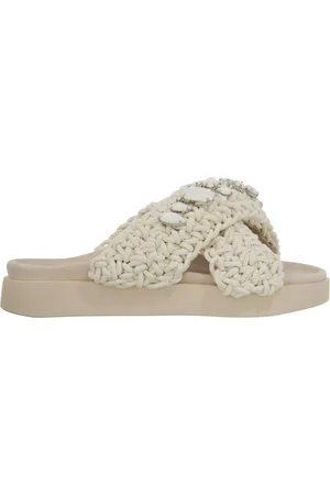 INUIKII Slippers & Mules - Woven Stones in