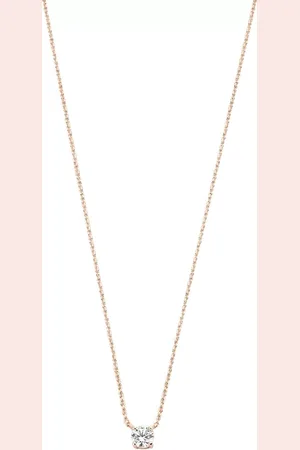 Isabel Bernard Kettingen - La Concorde Axelle 14 Karat Necklace With Zirconia in