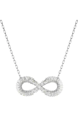 Swarovski Kettingen - Hyperbola pendant, Infinity, Rhodium plated in
