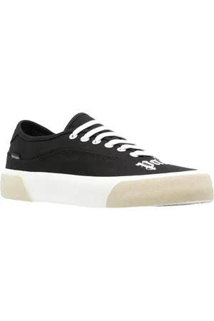Palm Angels Low-Top Sneakers - Logo Skaters Low In Black N White in