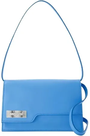 COPERNI Hobo bags - Mini Folder Bag - Leather - Blue in