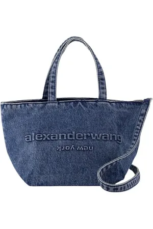Alexander Wang Totes & shoppers - Punch Small Shopping Bag - Cotton - Blue in