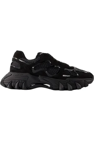 Balmain Low-Top Sneakers - B-East Sneakers - Leather - Black in