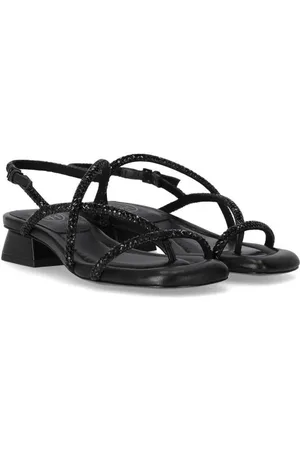 Ash Sandalen - Isla Black Mid-Heeled Sandal in