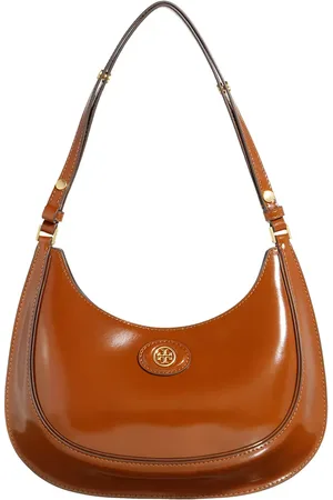 Tory Burch Hobo bags - Robinson Spazzolato Convertible Crescent Bag in