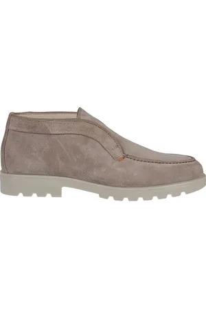 santoni Loafers - Rock Ow8 Slip-on Loafers Brown in