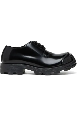 Diesel Loafers - Flat shoes Black in