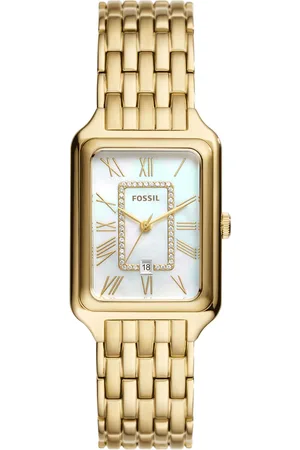 Fossil Horloges - Raquel Three-Hand Date Stainless Steel Watch in