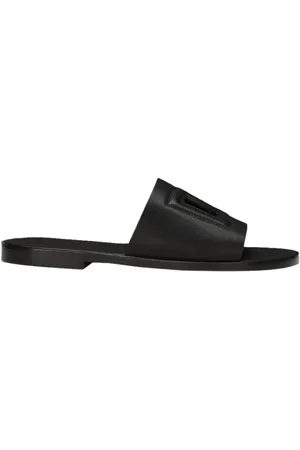 Dolce & Gabbana Loafers - Leather Sliders in