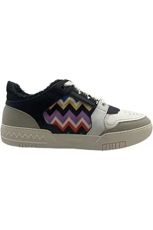 Missoni Low-Top Sneakers - Zigzag Stripe Sneakers in
