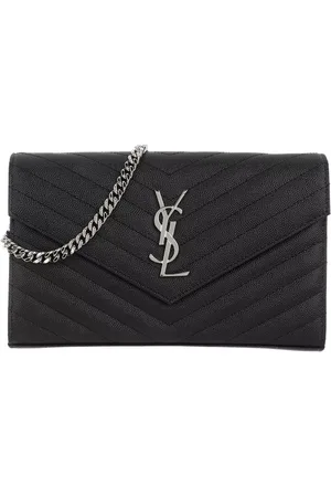 Saint Laurent Portemonnees - Ysl Chain Wallet Monogram in