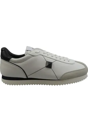 VALENTINO GARAVANI Low-Top Sneakers - Sneakers Bianche e Nere in pelle in