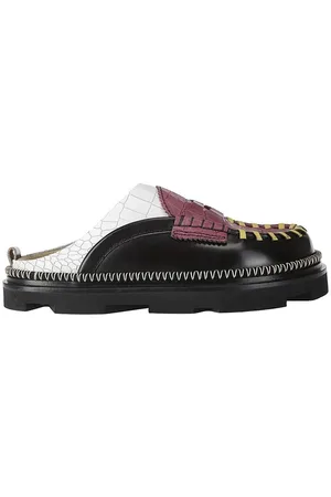 Colville Slippers & Mules - Bold Chunky Leather Piece in