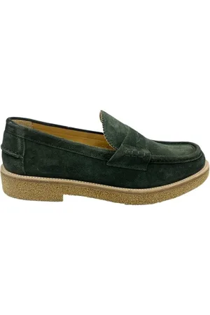 Sturlini Loafers - Mocacin Green in