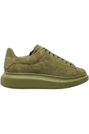 Alexander McQueen Low-Top Sneakers - Green Â€˜Larryâ€™ Sneakers in