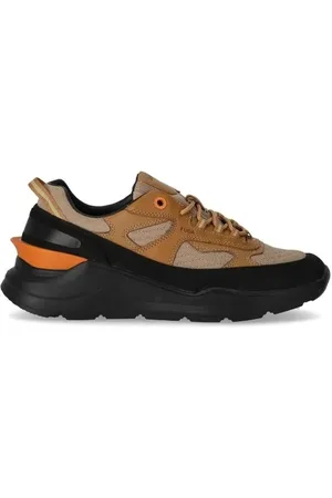 D.A.T.E. Low-Top Sneakers - Fuga Method Beige Black Sneaker in