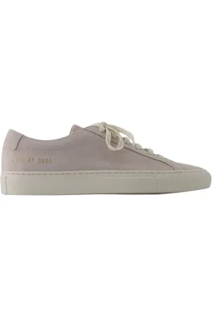 COMMON PROJECTS Low-Top Sneakers - Contrast Achilles Sneakers - Leather - in