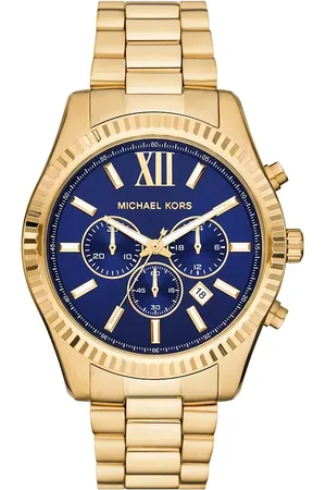 Michael Kors Horloges - Lexington Chronograph -Tone in