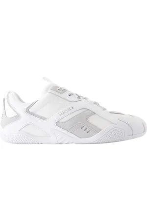 VERSACE Low-Top Sneakers - Sneakers - Leather - White in