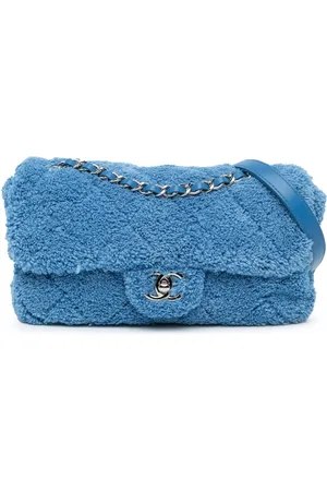 CHANEL Hobo bags - 2019 Medium Quilted Terry Cloth Coco Beach Flap in