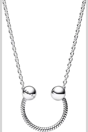 PANDORA Kettingen - Moments U-shape Charm Pendant Necklace in