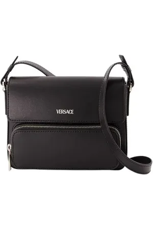 VERSACE Portemonnees - Cargo Wallet On Chain - Leather - Black in