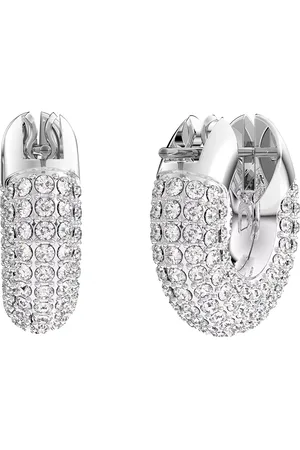 Swarovski Oorbellen - Dextera Small Rhodium plated in